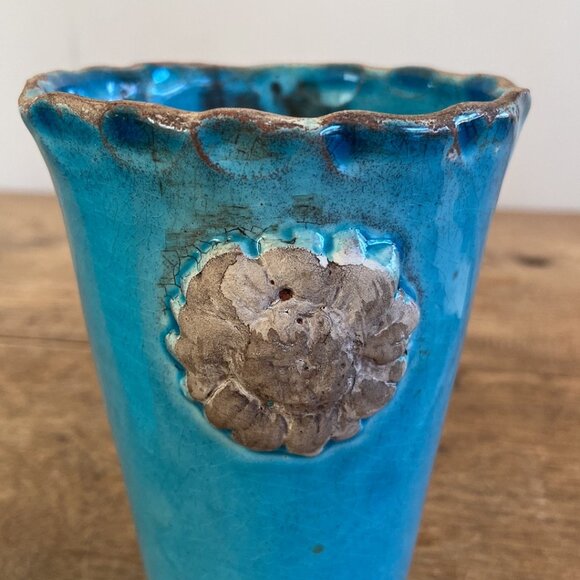 Vietri Rustic Garden Small Planter Cups - Set of 2 - Picture 11 of 11